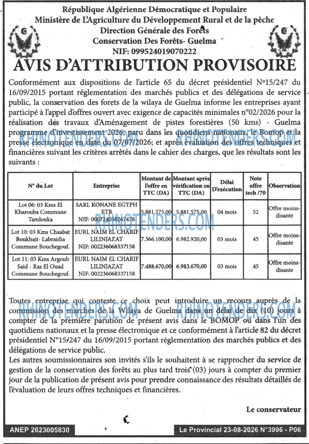 LE PROVINCIAL