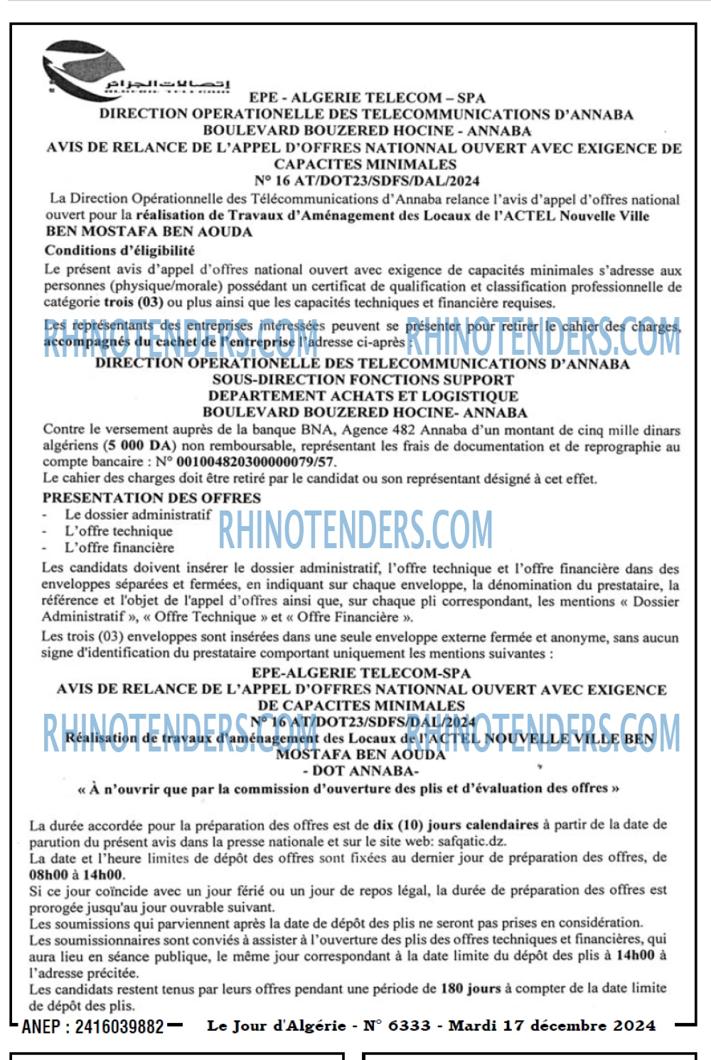 Le Jour d'Algérie