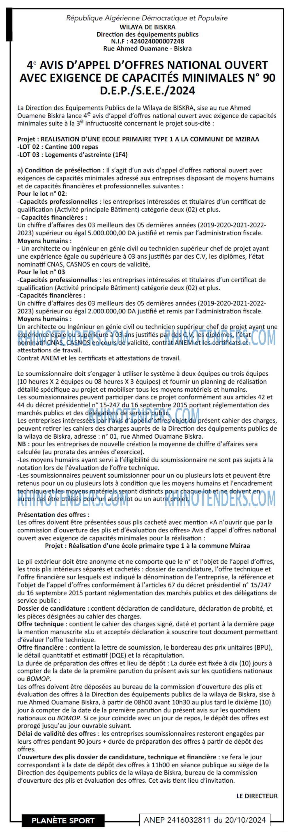 PLANETE SPORT