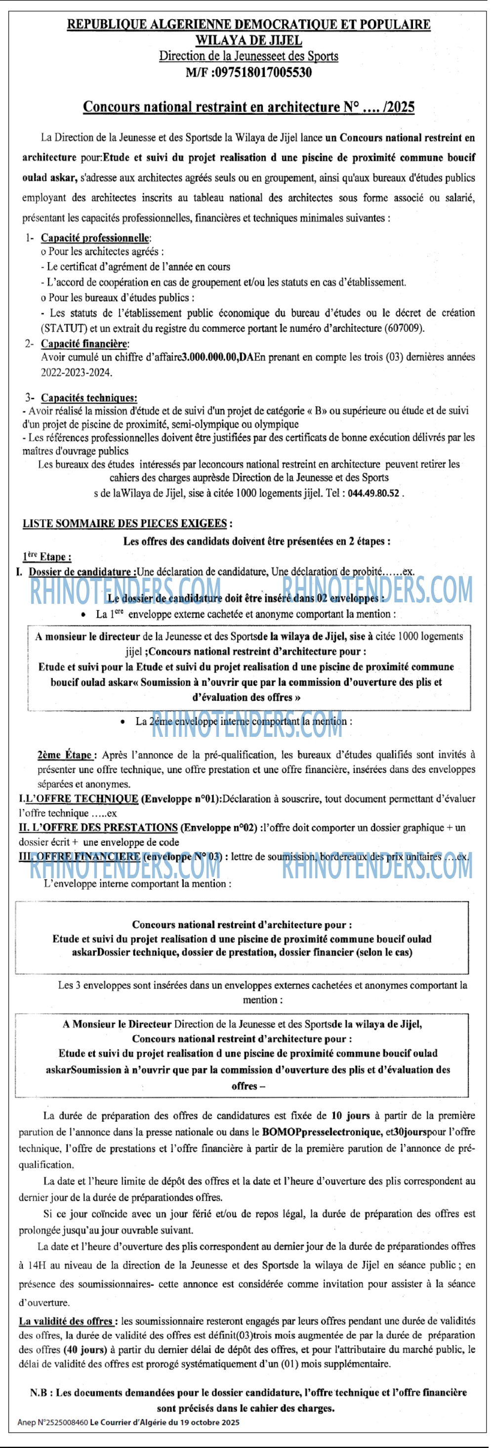 Le Courrier d'Algerie