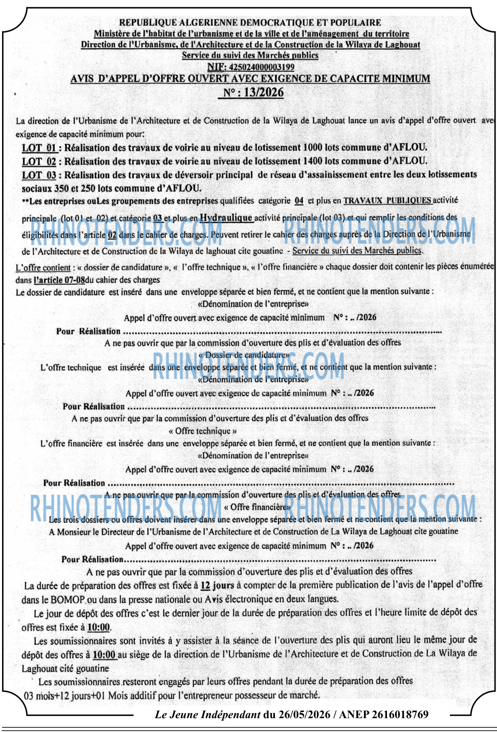 Jeune Independant