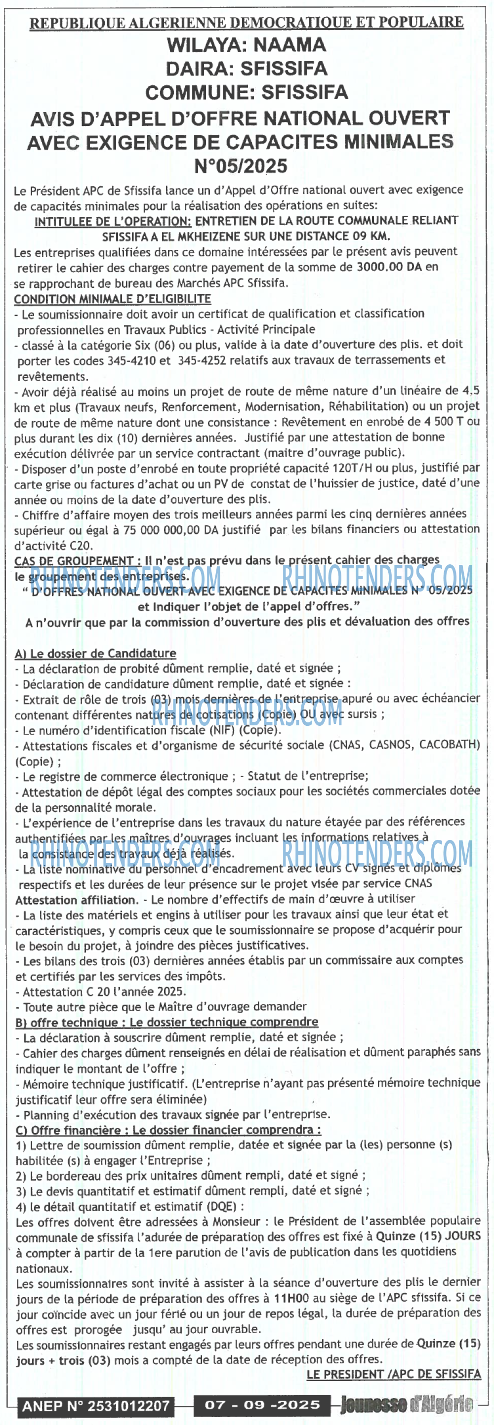 Jeunesse d'Algerie