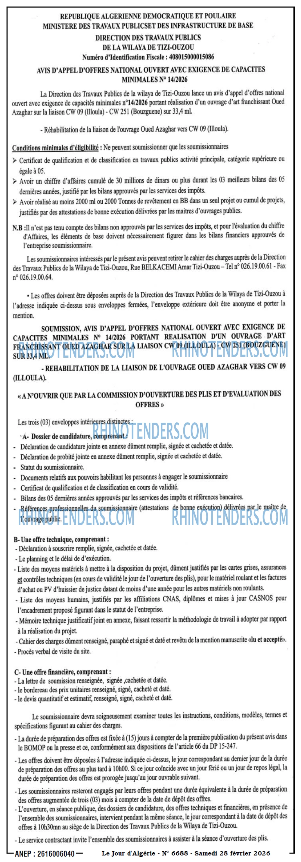 Le Jour d'Algérie