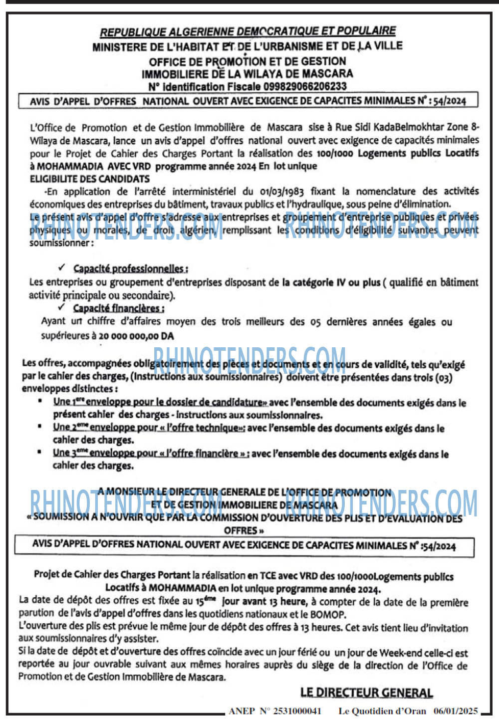 Le Quotidien d'Oran