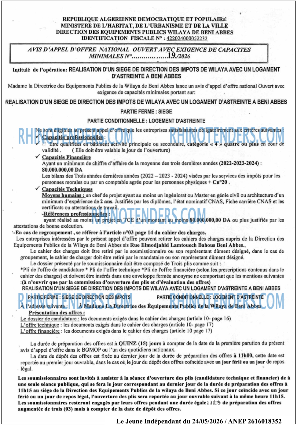 Jeune Independant