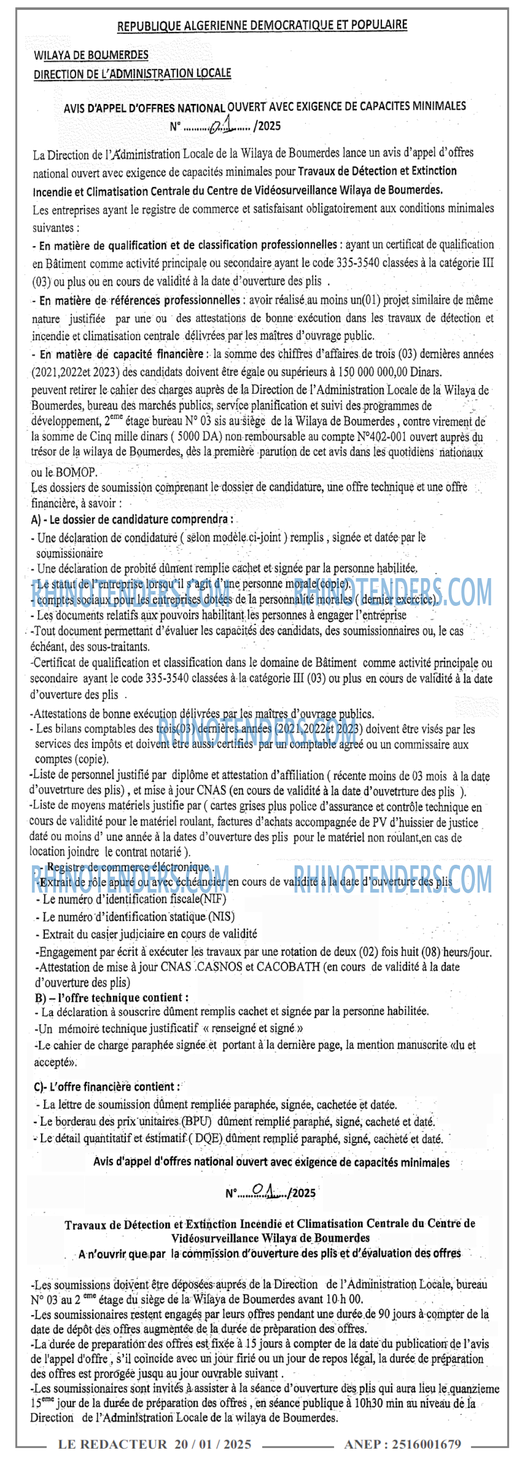 LE REDACTEUR