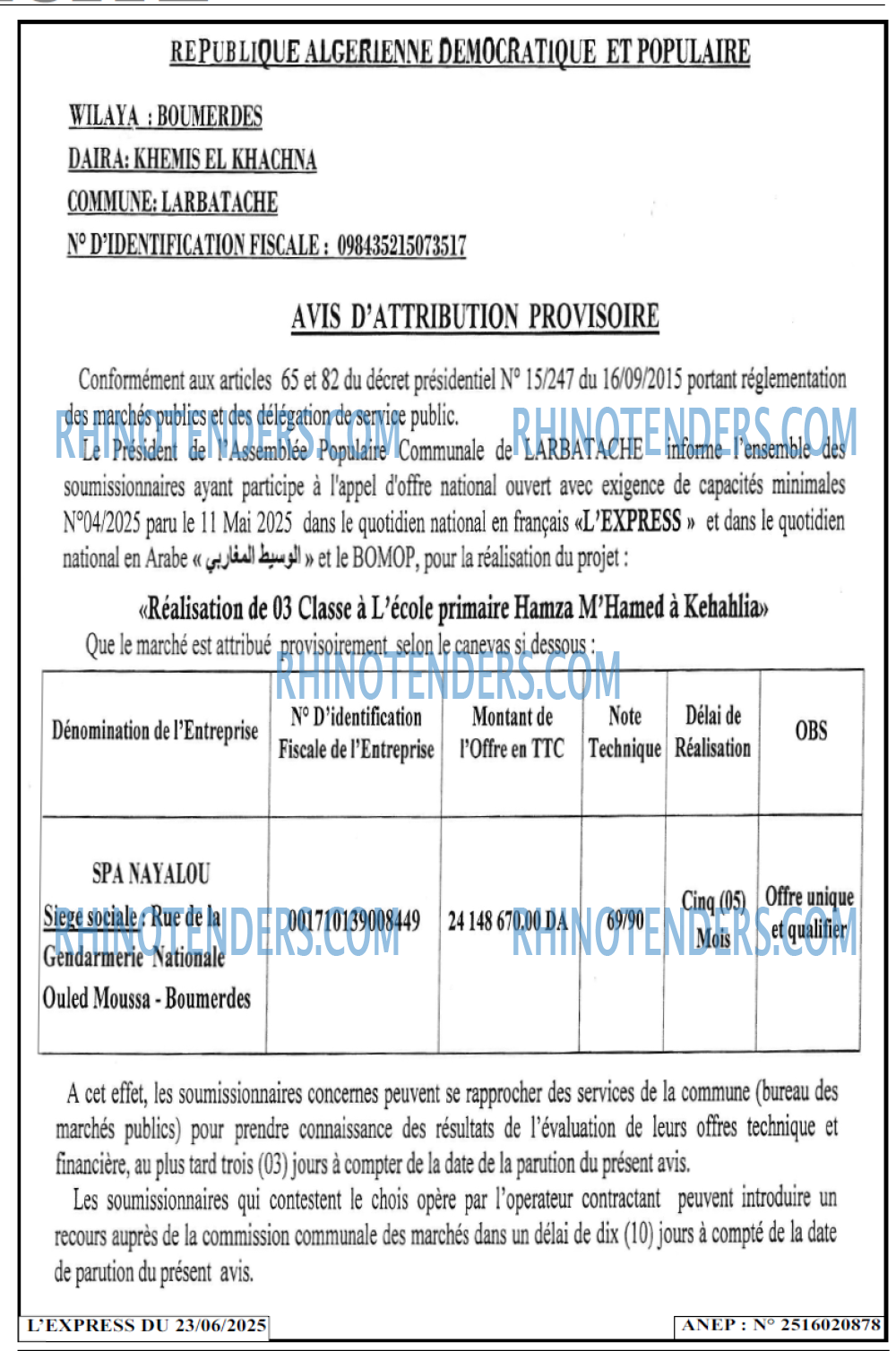L'EXPRESSION
