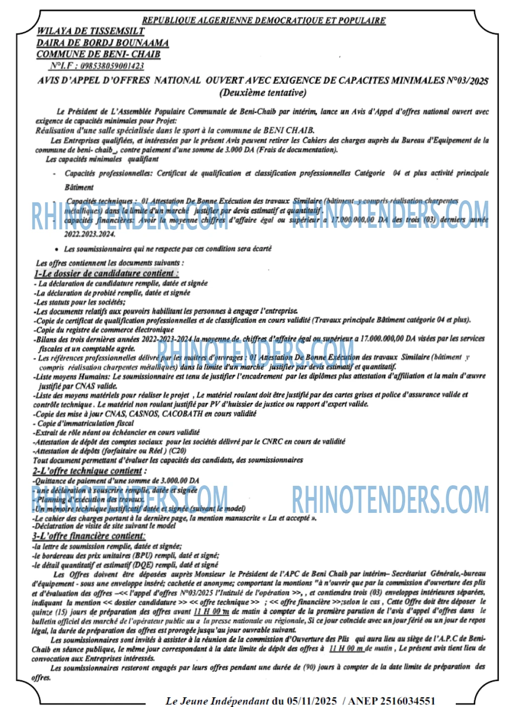 Jeune Independant