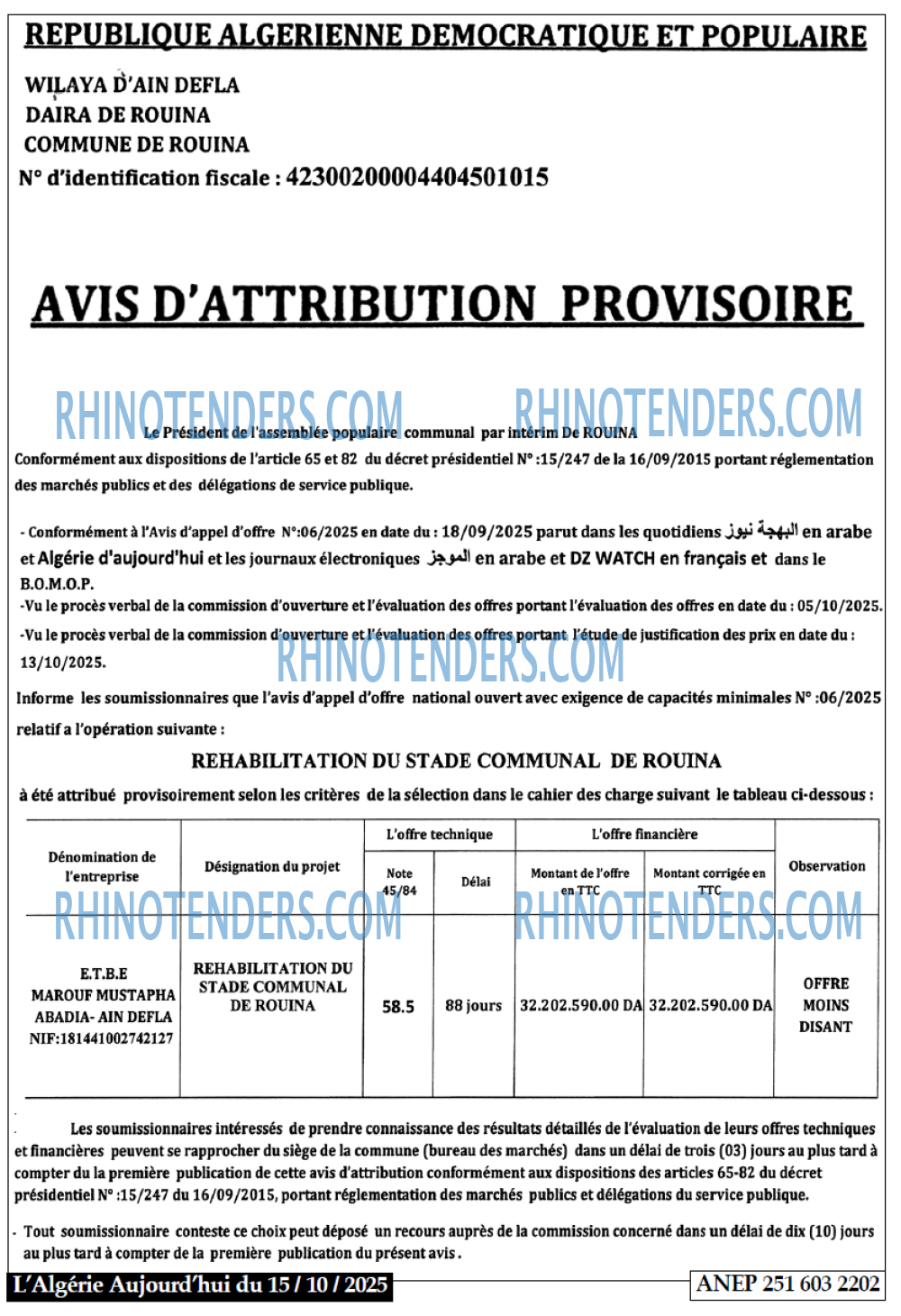 Aujourd'hui