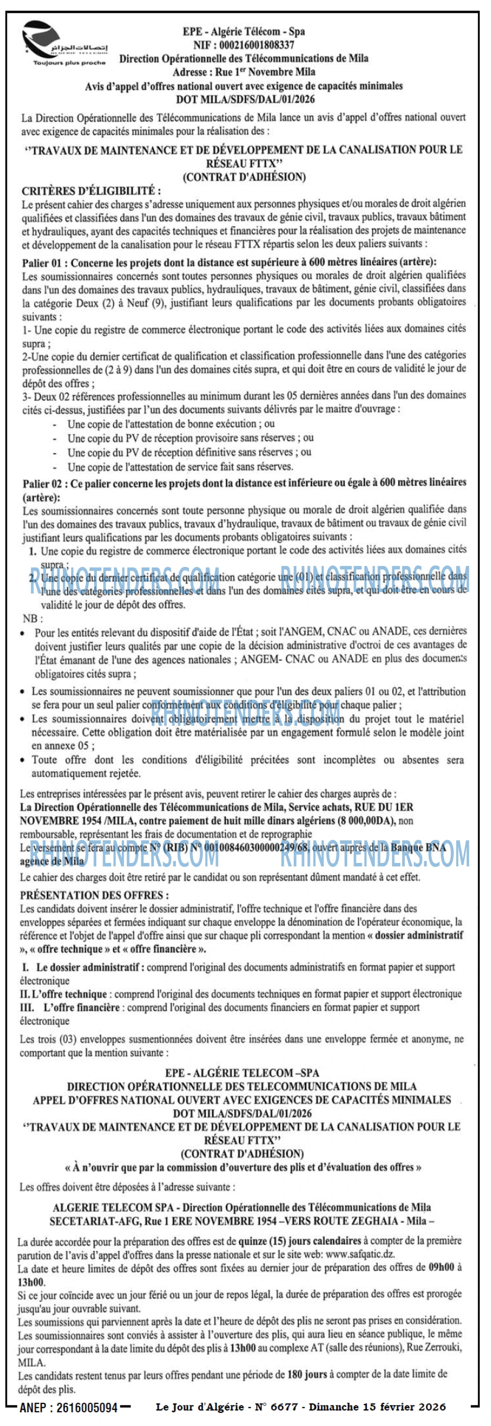 Le Jour d'Algérie