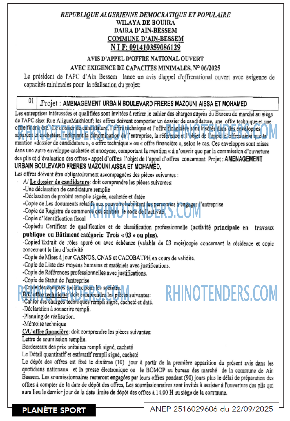 PLANETE SPORT