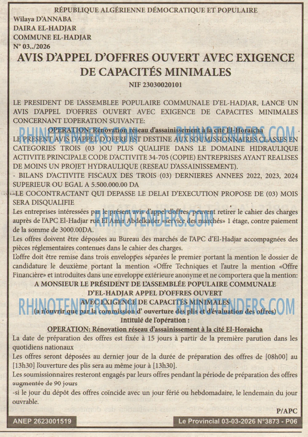 LE PROVINCIAL