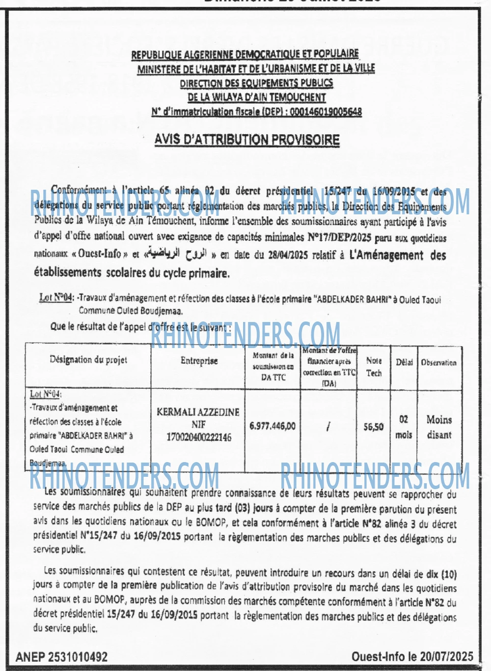 OUEST INFO