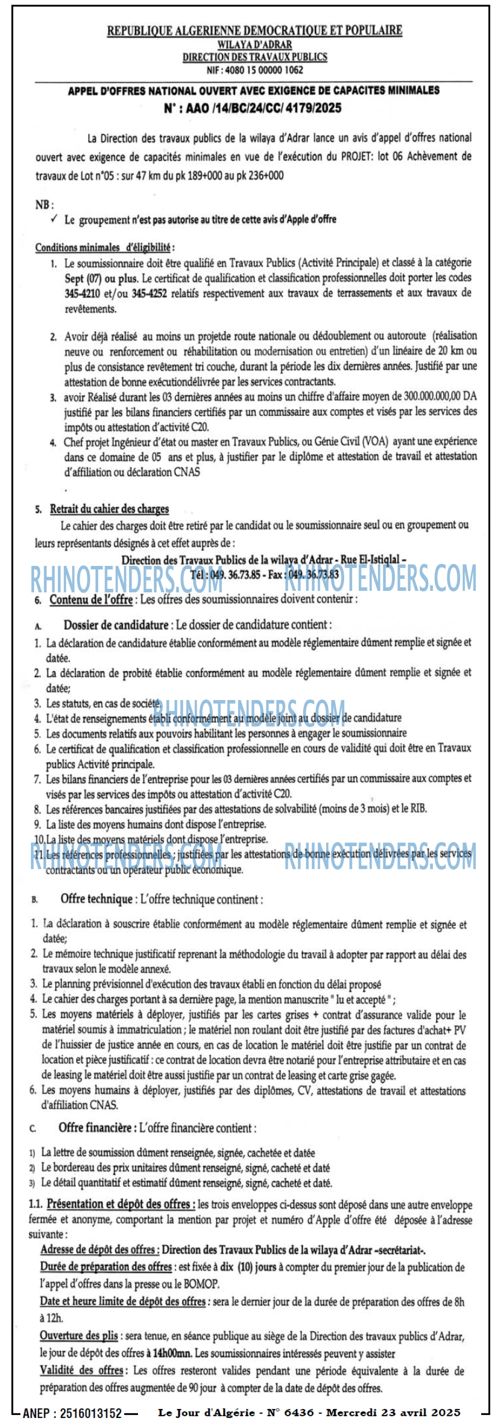 Le Jour d'Algérie