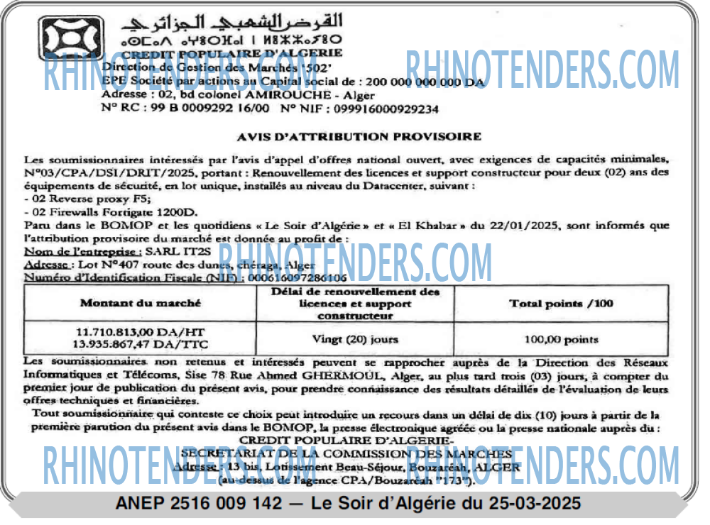 Le Jour d'Algérie