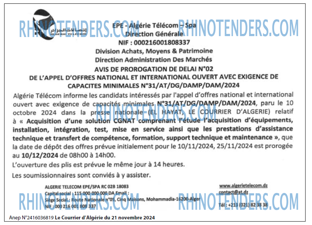 Le Courrier d'Algerie