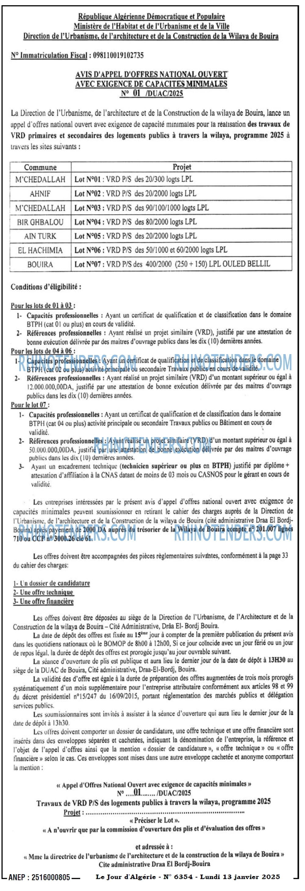 Le Jour d'Algérie