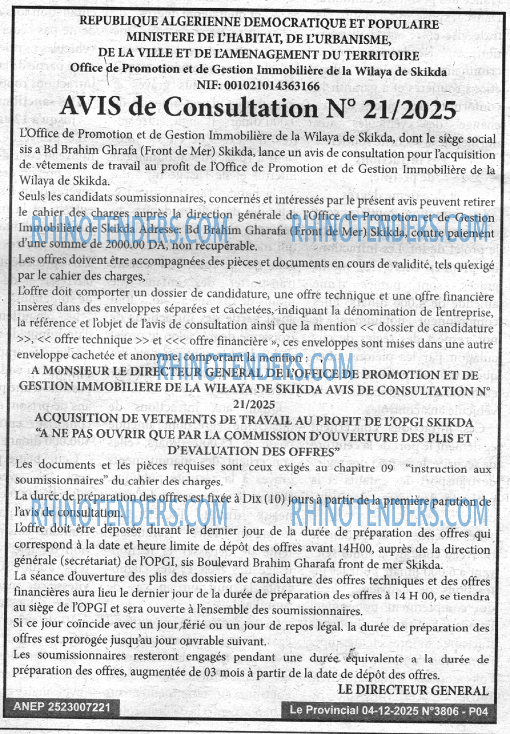 LE PROVINCIAL