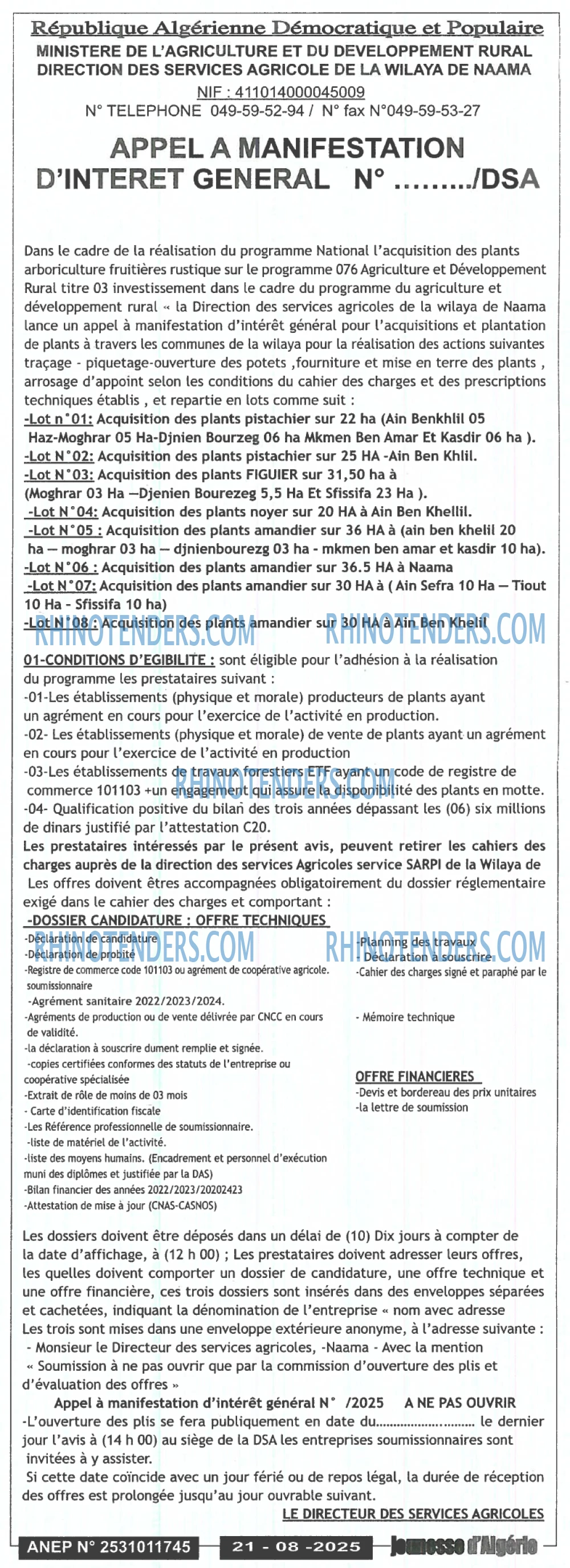 Jeunesse d'Algerie