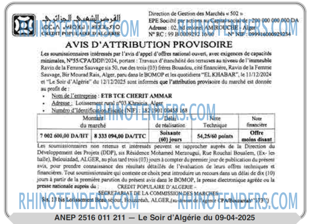 Le Jour d'Algérie