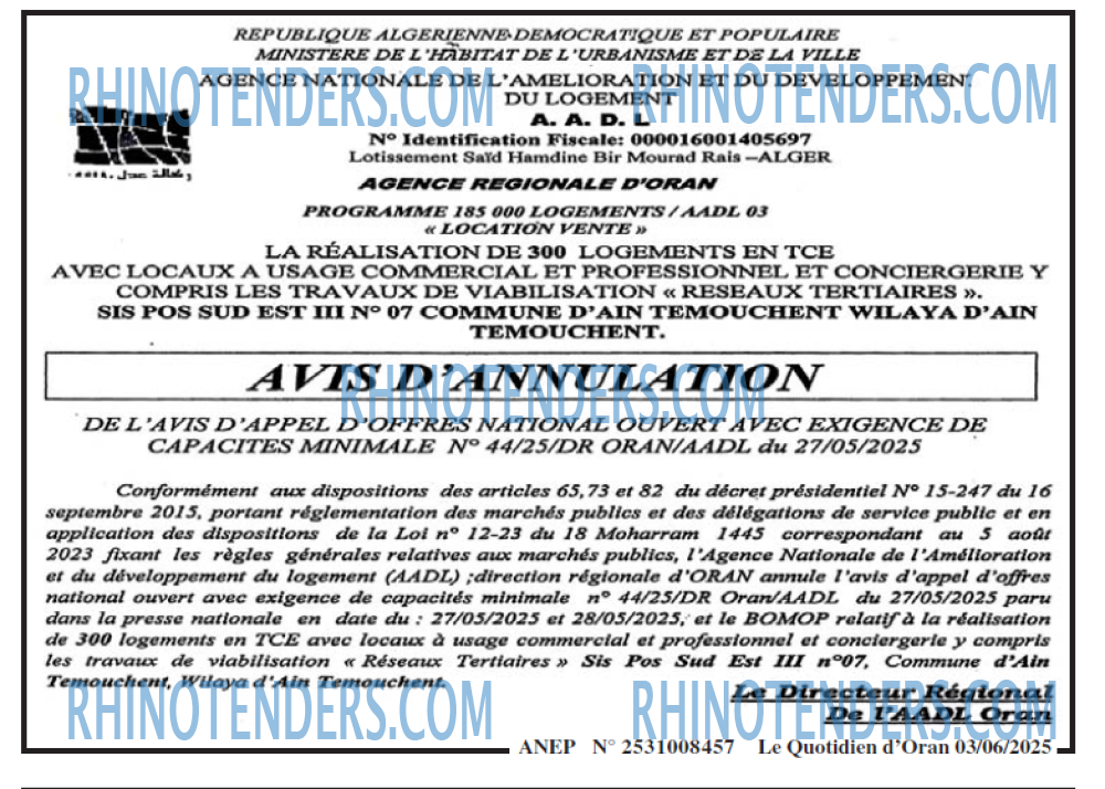 Le Quotidien d'Oran