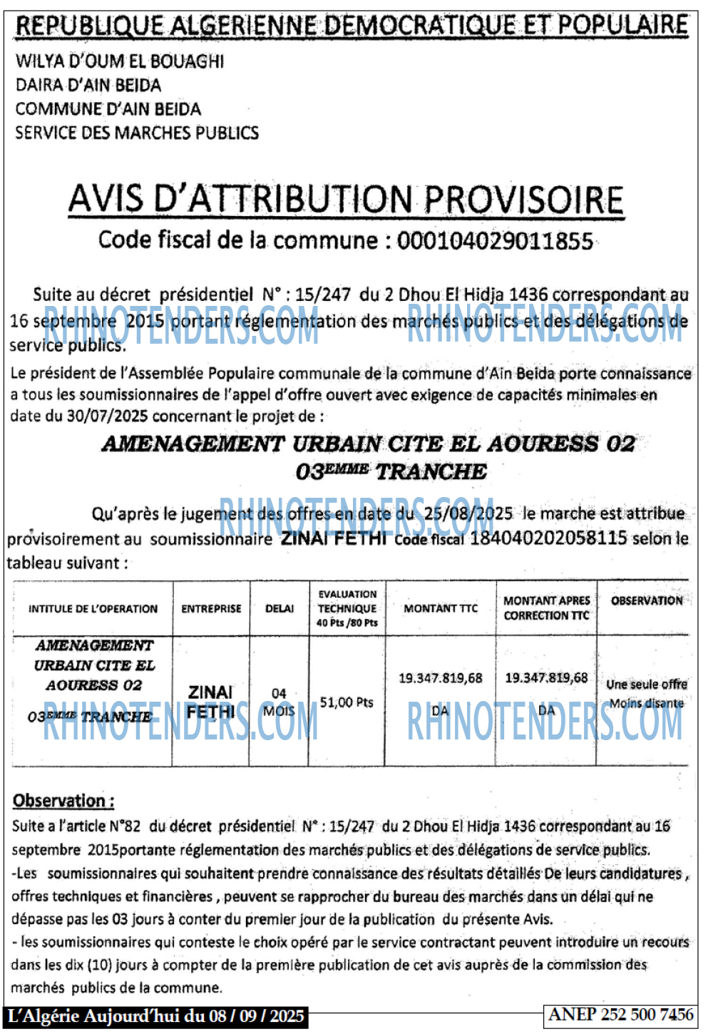 Aujourd'hui