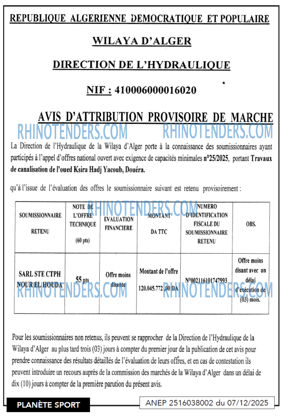 PLANETE SPORT