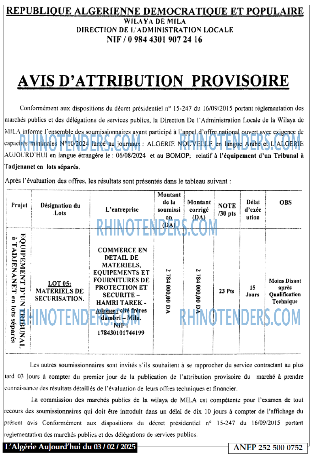 Aujourd'hui