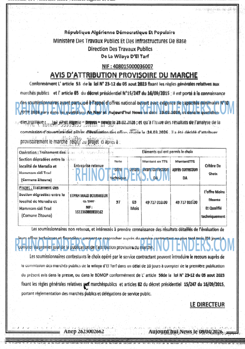 Aujourd'hui