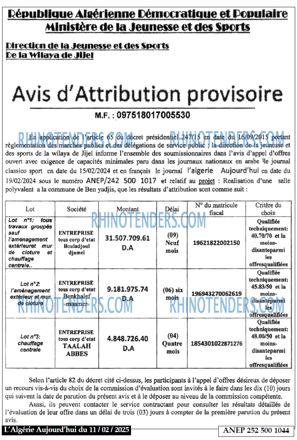Aujourd'hui