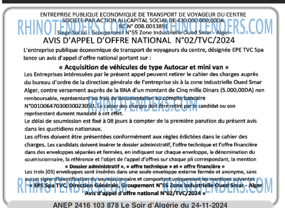 LE SOIR D'ALGERIE
