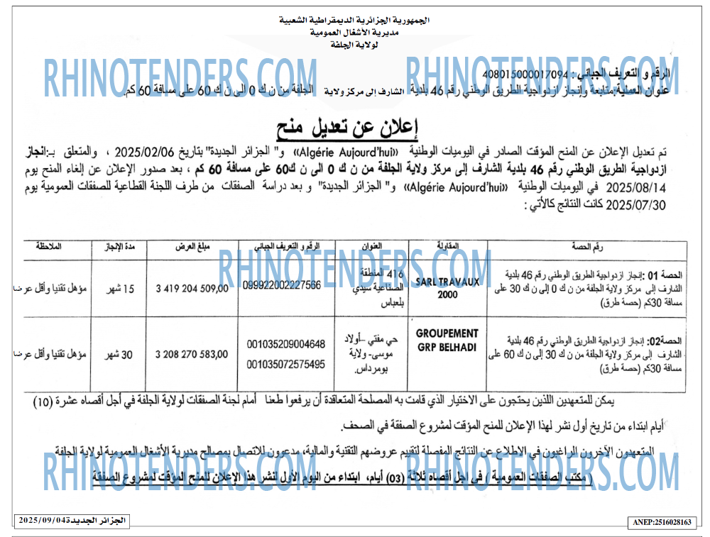 الجزائر الجديدة