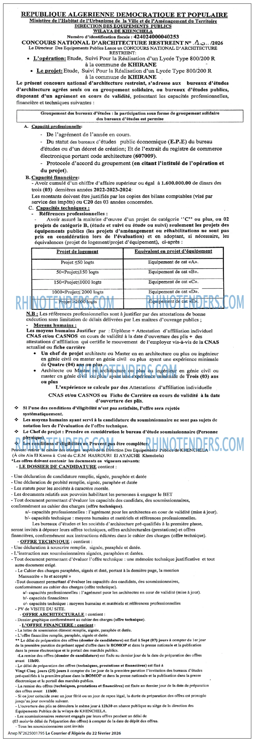 Le Courrier d'Algerie