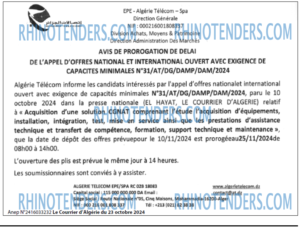 Le Courrier d'Algerie