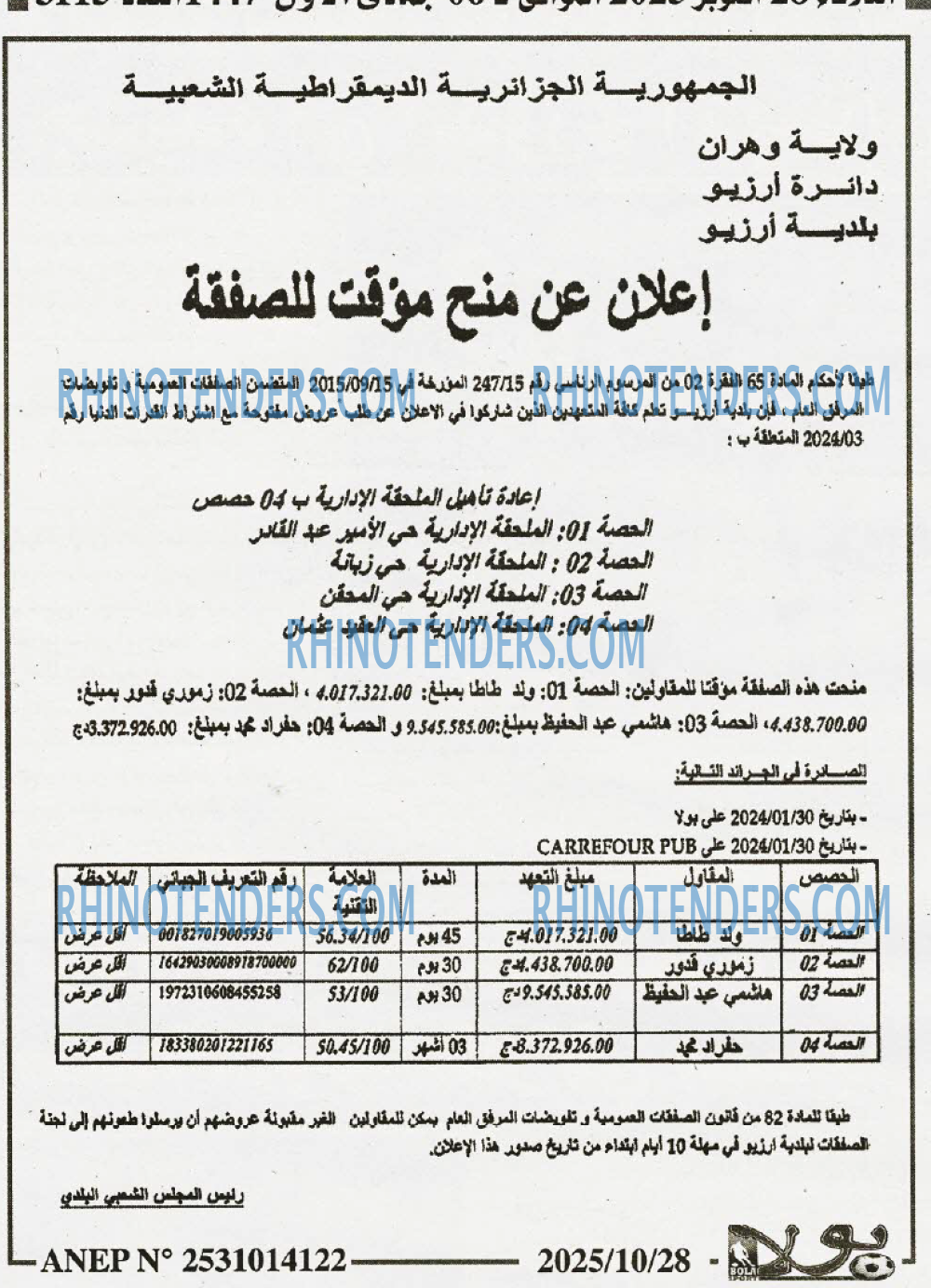 Le Carrefour d'Algérie