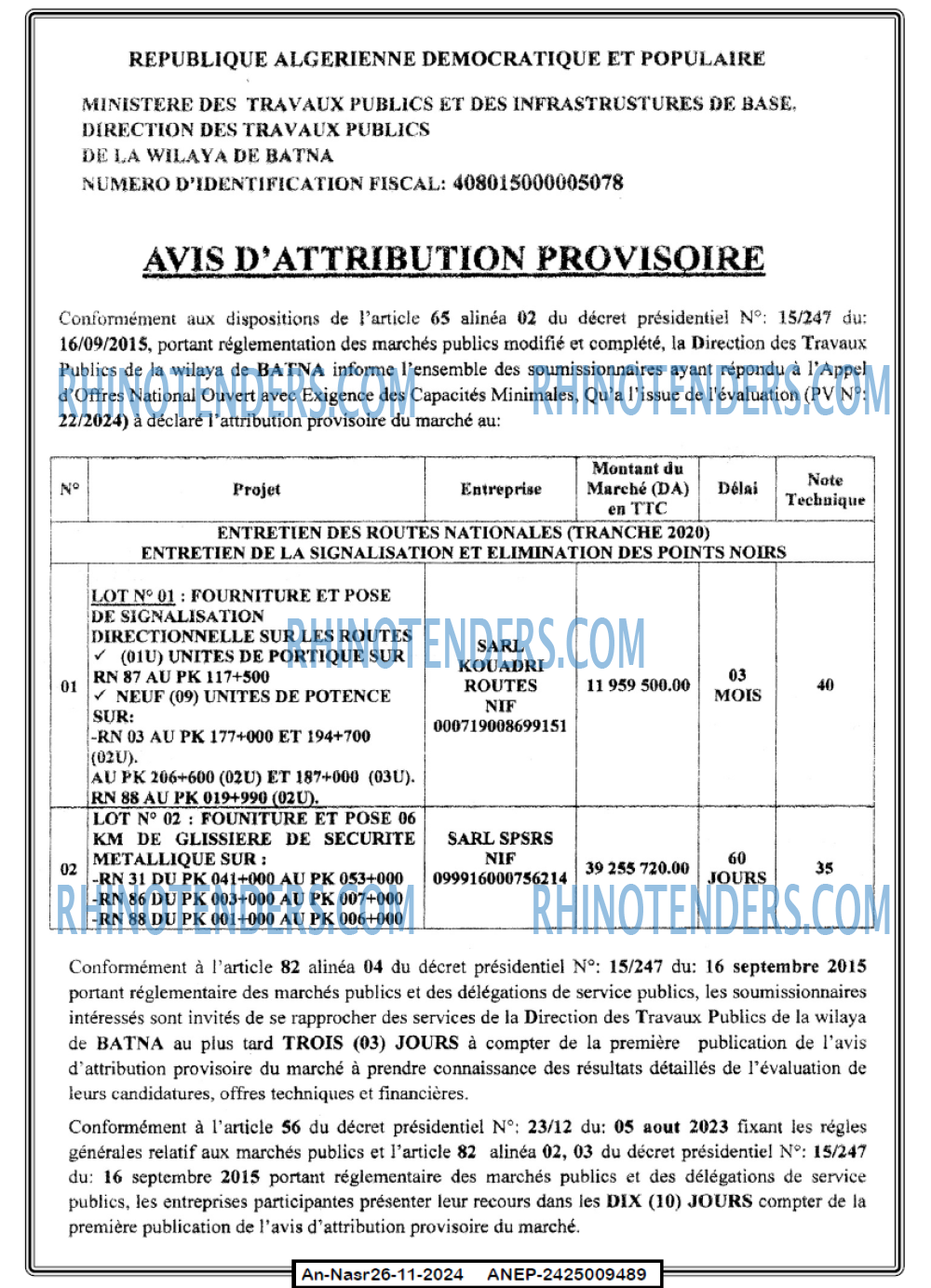 Autres