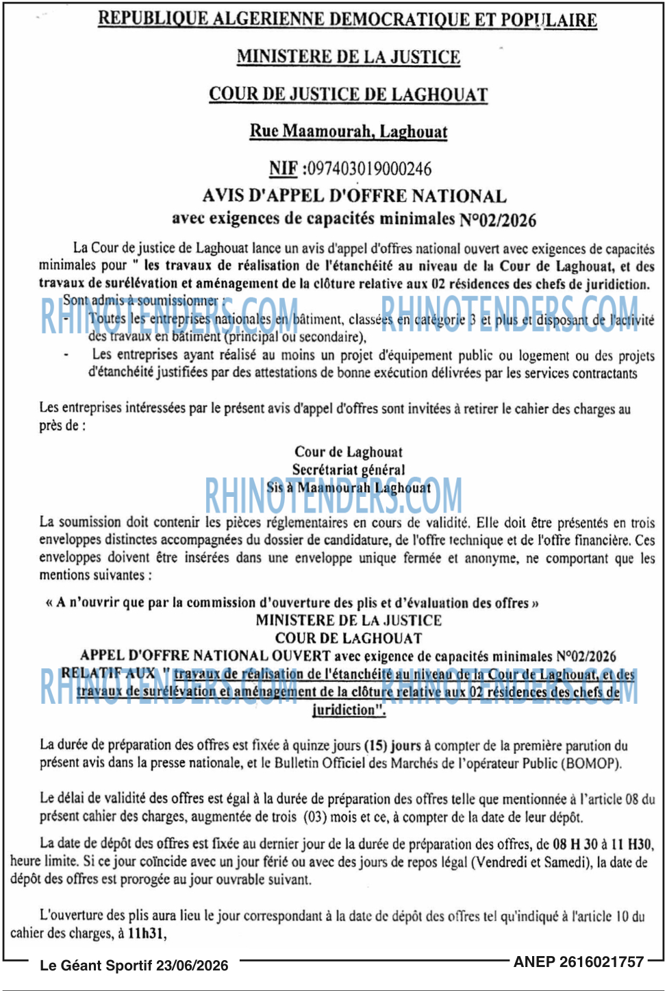 le geant sportif