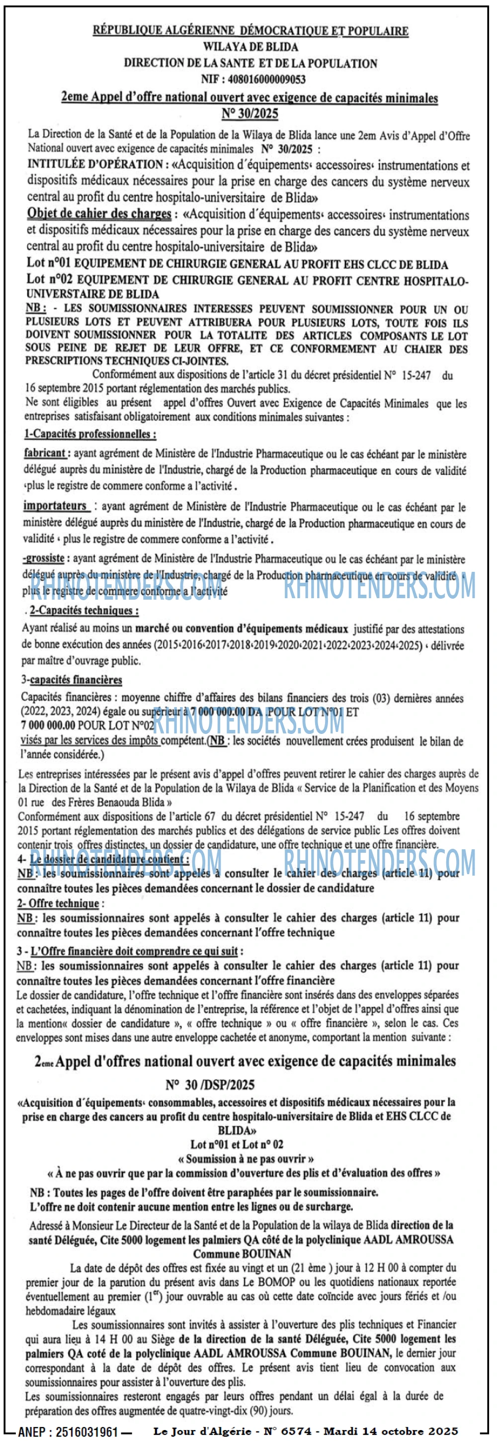 Le Jour d'Algérie