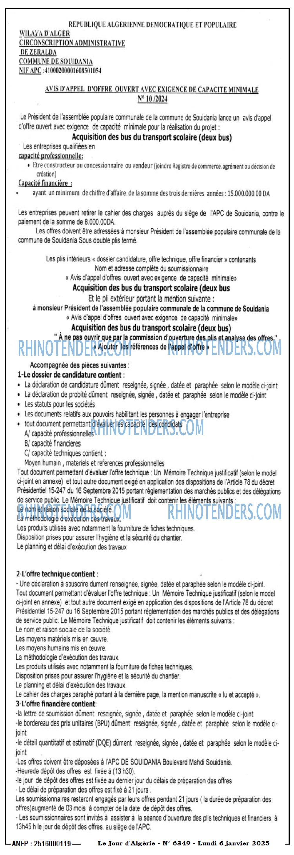 Le Jour d'Algérie