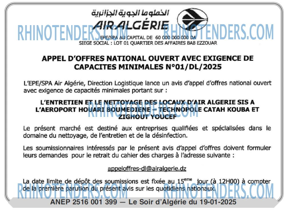 LE SOIR D'ALGERIE