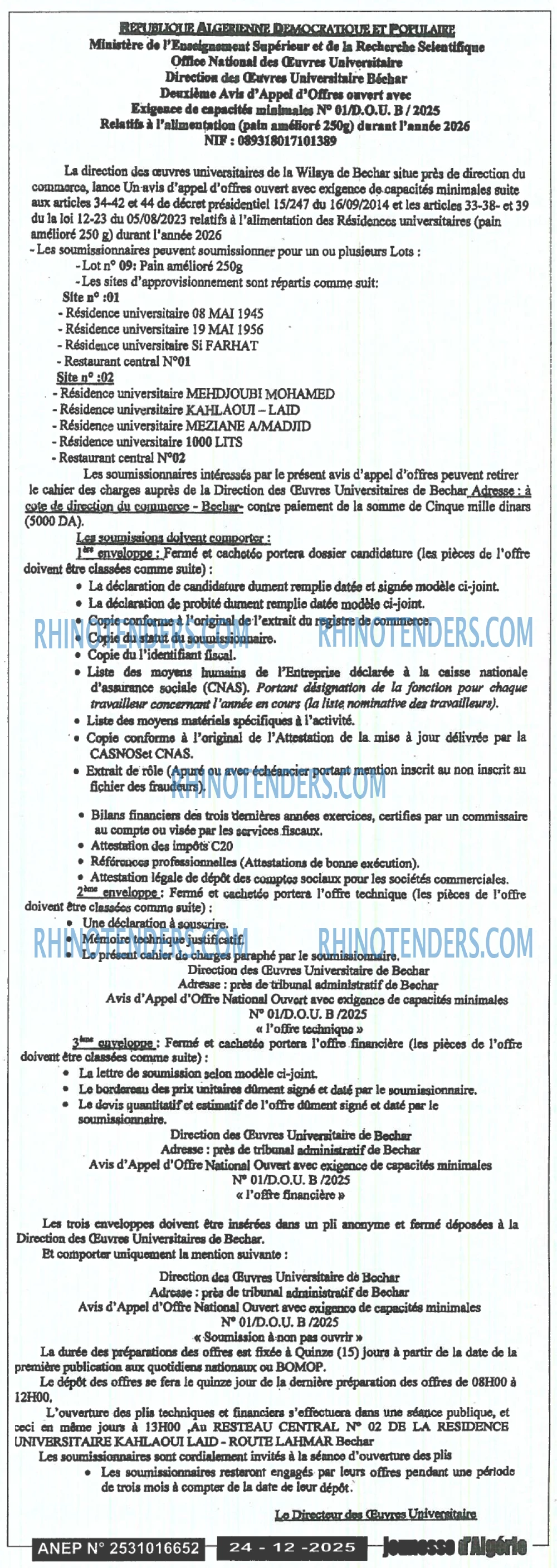 Jeunesse d'Algerie