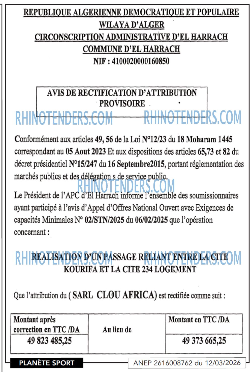 PLANETE SPORT