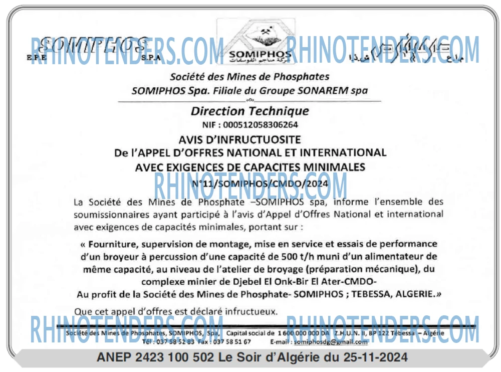 LE SOIR D'ALGERIE