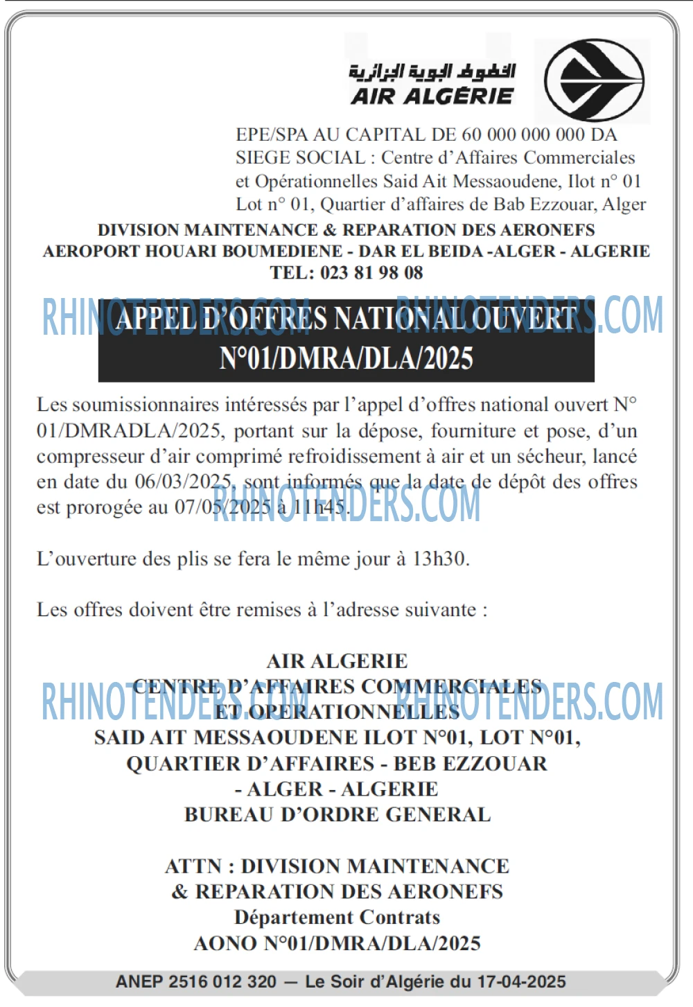Le Jour d'Algérie