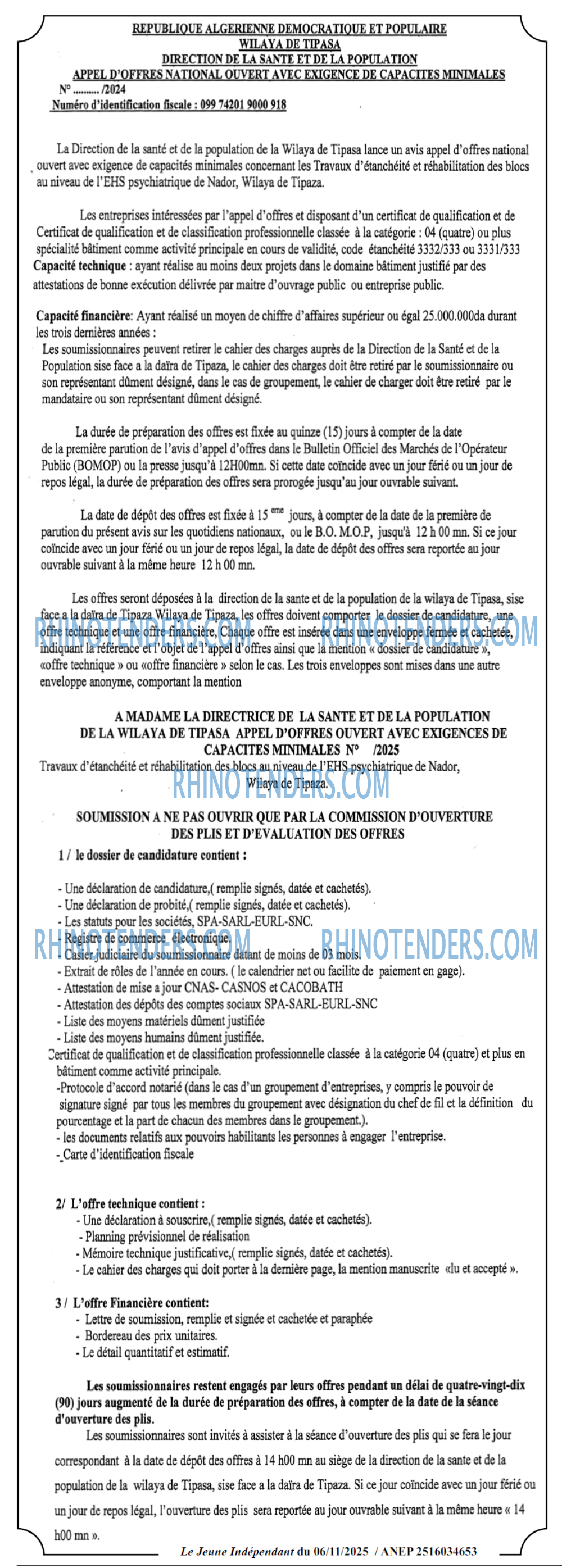 Le jeune indépendant