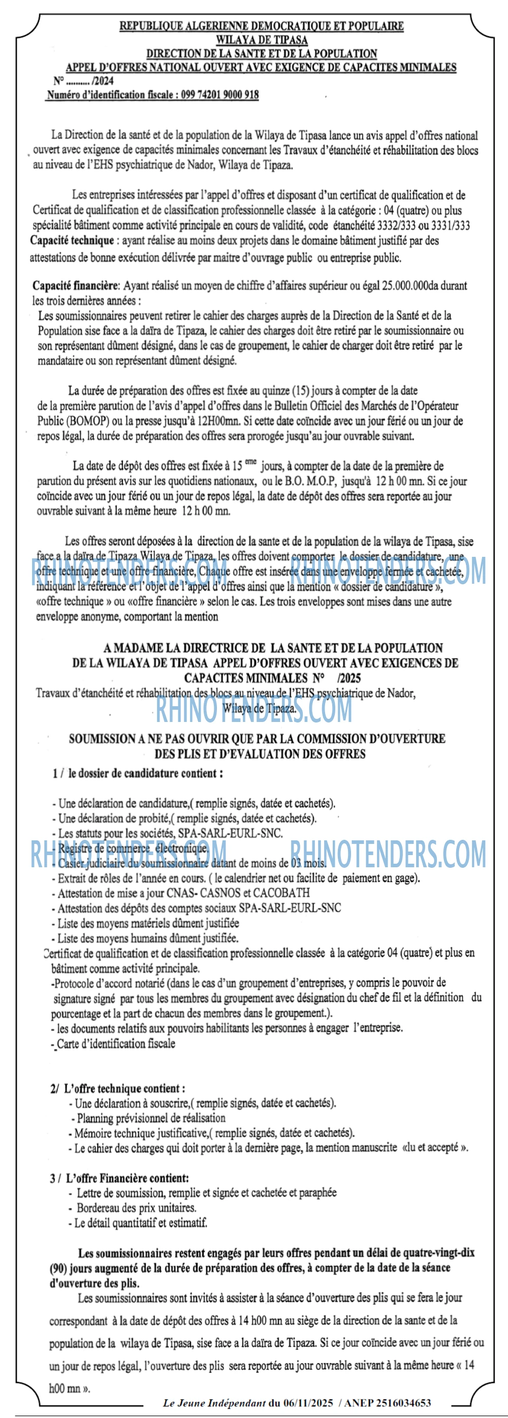 Le jeune indépendant