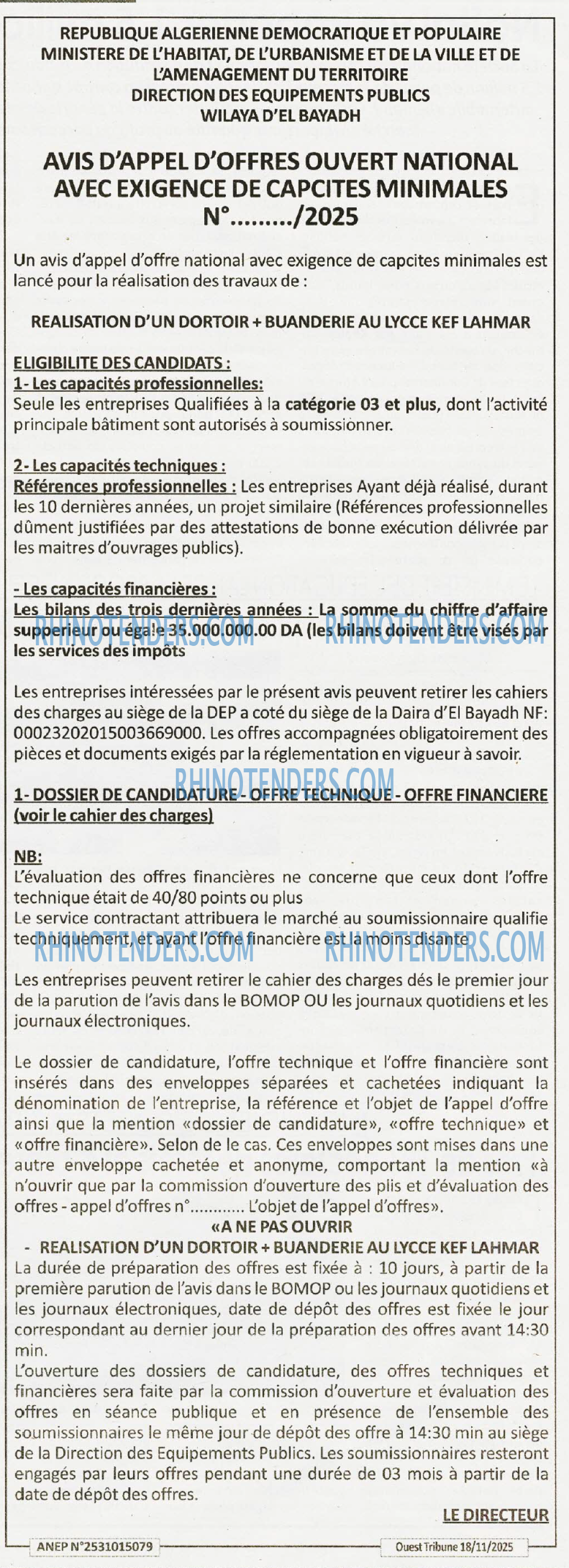 ouest TRIBUNE