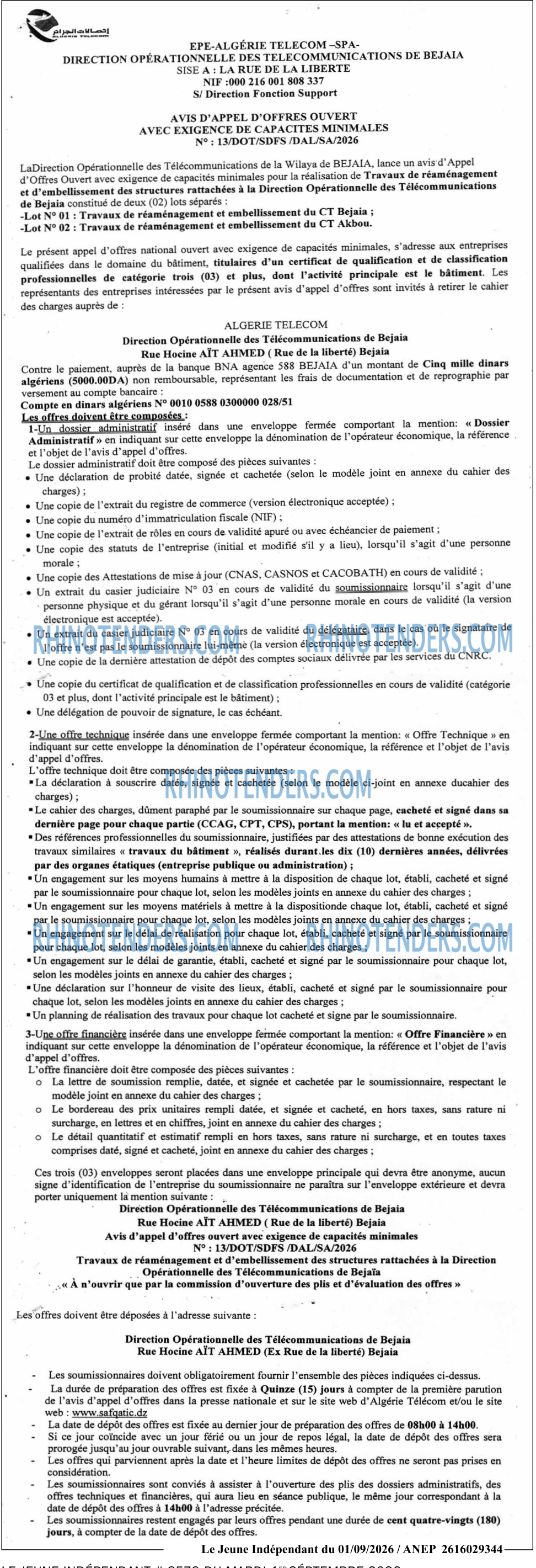 Le jeune indépendant