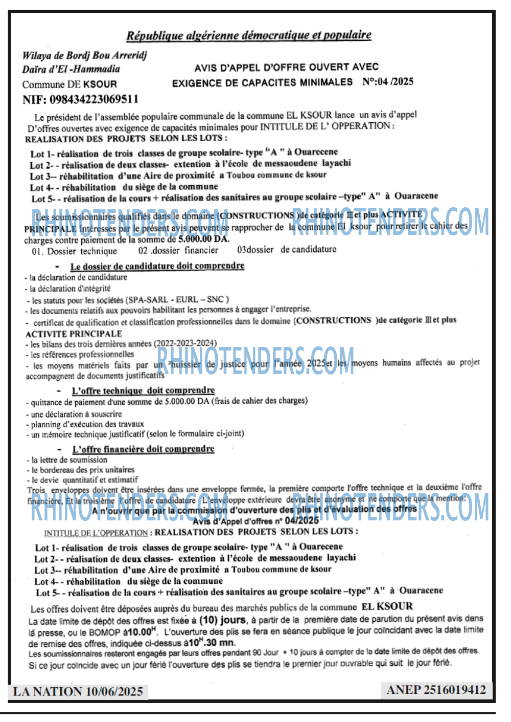 CAP OUEST