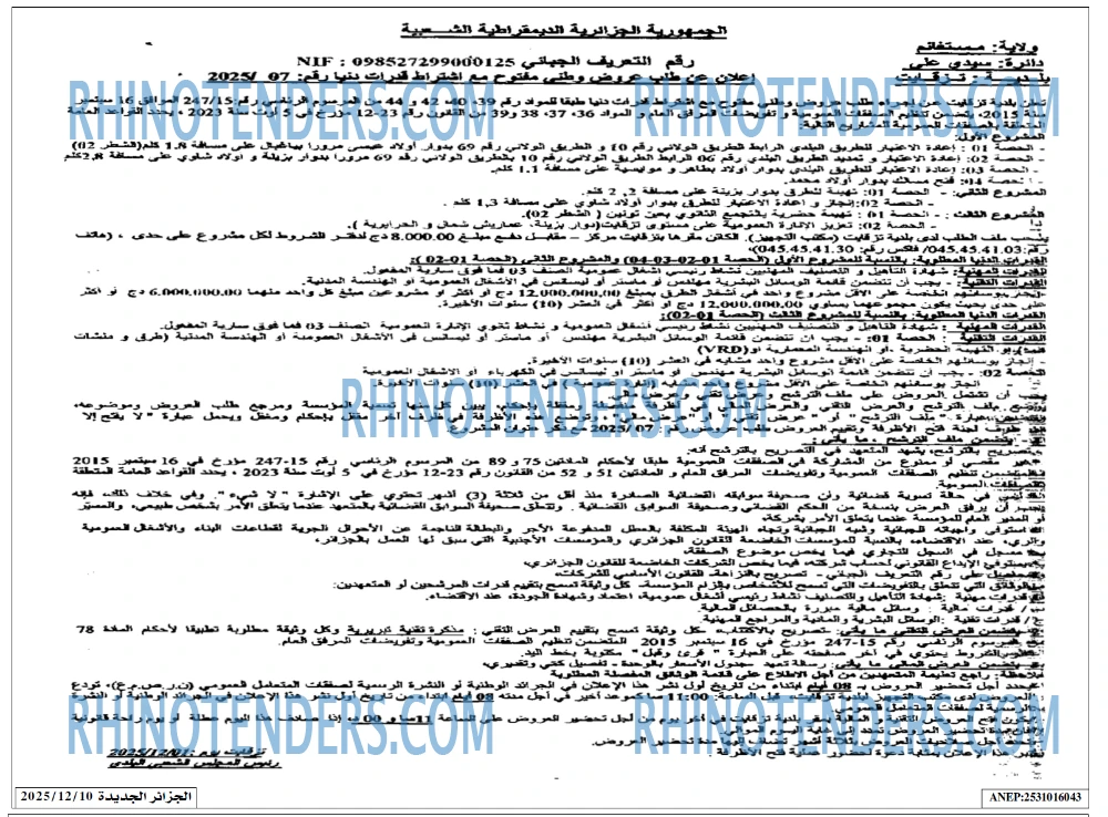 الجزائر الجديدة